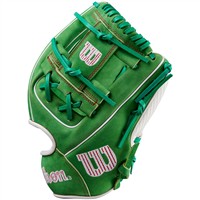 Wilson A2000 Shiners Limited Edition 1786 11.5in Baseball Glove (WBW102535115), Green/White