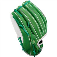 Wilson A2000 Shiners Limited Edition 1786 11.5in Baseball Glove (WBW102535115), Green/White