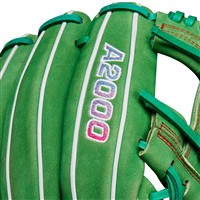 Wilson A2000 Shiners Limited Edition 1786 11.5in Baseball Glove (WBW102535115), Green/White