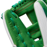 Wilson A2000 Shiners Limited Edition 1786 11.5in Baseball Glove (WBW102535115), Green/White