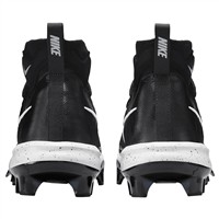 NIKE Men's Alpha Hurache NXT MCS Molded Baseball Cleats, Black/White/Grey