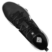 NIKE Men's Alpha Hurache NXT MCS Molded Baseball Cleats, Black/White/Grey