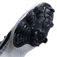 NIKE Men's Alpha Hurache NXT MCS Molded Baseball Cleats, Grey/White