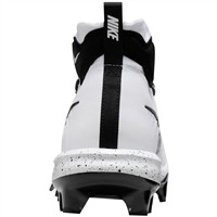 NIKE Men's Alpha Hurache NXT MCS Molded Baseball Cleats, White/Black