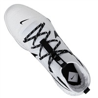 NIKE Men's Alpha Hurache NXT MCS Molded Baseball Cleats, White/Black
