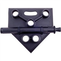 Champion Sports 5 Position Batting Tee, black-v-3-z