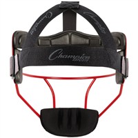 Champion Sports Adult Softball Fielders Mask, Red