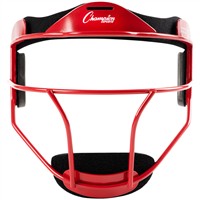 Champion Sports Adult Softball Fielders Mask, Red