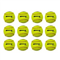 Champion Sports 12in Rhino 47 COR Synthetic Fastpitch Softball, 1-z