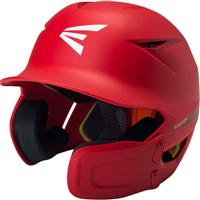 Easton Pro Max Batting Helmet w/Universal Jaw Guard, Red