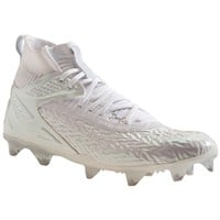 Under Armour Men's Yard Pro Mid TPU Baseball Cleats, White