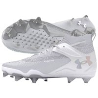 Under Armour Men's Yard Pro Mid TPU Baseball Cleats, White