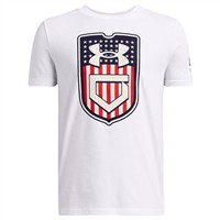 Under Armour Youth Freedom Baseball T-Shirt, White