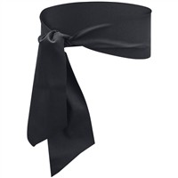 Under Armour Women's Softball Tie Headband, Black