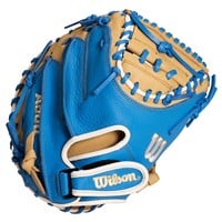 Wilson Youth A500 Exclusive 32.5in Baseball Catcher's Glove, Blonde