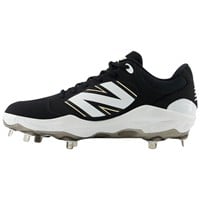 New Balance Mens 3000V7 Metal Baseball Cleats, Black/White