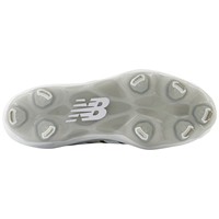 New Balance Mens 3000V7 Metal Baseball Cleats, Grey/White