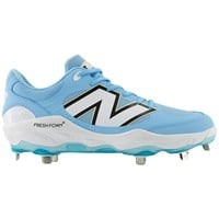 New Balance Mens 3000V7 Metal Baseball Cleats, Light Blue/White