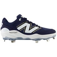 New Balance Mens 3000V7 Metal Baseball Cleats, Navy/White