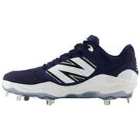 New Balance Mens 3000V7 Metal Baseball Cleats, Navy/White