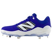 New Balance Mens 3000V7 Metal Baseball Cleats, Royal/White