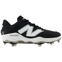 New Balance Men's 3000V7 Synthetic Metal Baseball Cleats, Black/White