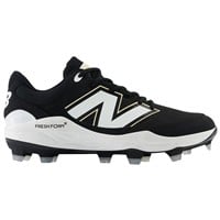 New Balance Mens 3000V7 Molded Baseball Cleats, Black/White