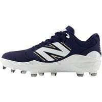 New Balance Mens 3000V7 Molded Baseball Cleats, Navy/White
