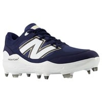New Balance Mens 3000V7 Molded Baseball Cleats, Navy/White