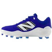 New Balance Mens 3000V7 Molded Baseball Cleats, Royal/White