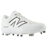 New Balance Mens 3000V7 Molded Baseball Cleats, White/Black