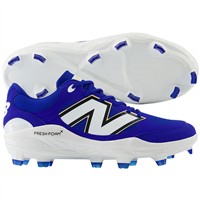 New Balance Mens 3000V7 Molded Baseball Cleats, Royal/White