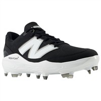 New Balance Men's 3000V7 Synthetic Molded Baseball Cleats, Black/White