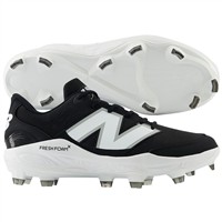 New Balance Men's 3000V7 Synthetic Molded Baseball Cleats, Black/White