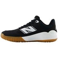New Balance Mens 3000V7 Baseball Turfs, Black/White