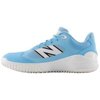 New Balance Mens 3000V7 Baseball Turfs, Light Blue/White
