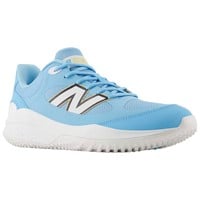 New Balance Mens 3000V7 Baseball Turfs, Light Blue/White