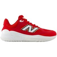New Balance Mens 3000V7 Baseball Turfs, Red/White