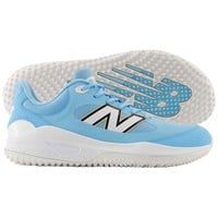 New Balance Mens 3000V7 Baseball Turfs, Light Blue/White