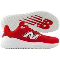 New Balance Mens 3000V7 Baseball Turfs, Red/White