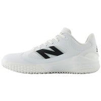 New Balance Men's 3000V7 Synthetic Turf Baseball Shoes, White/Black