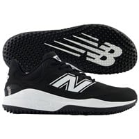 New Balance Men's 3000V7 Synthetic Turf Baseball Shoes, Black/White