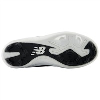 New Balance Youth 3000V7 Molded Baseball Cleats, Black/White