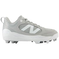 New Balance Youth 3000V7 Molded Baseball Cleats, Light Blue/White