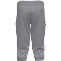 New Balance Men's Adversary 2.0 Piped Knicker Baseball Pants, Grey/Black