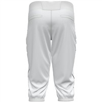 New Balance Men's Adversary 2.0 Piped Knicker Baseball Pants, White/Black