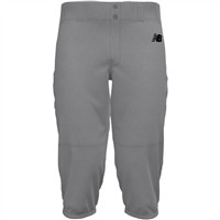 New Balance Men's Solid Knicker Baseball Pants, Grey