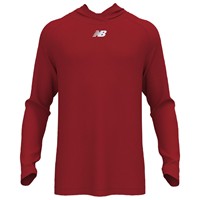 New Balance Men's Athletics Baseball Hoodie, Red