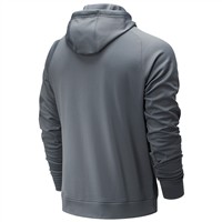 New Balance Men's Performance Tech Baseball Hoodie, Grey
