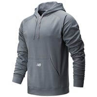 New Balance Men's Performance Tech Baseball Hoodie, Grey